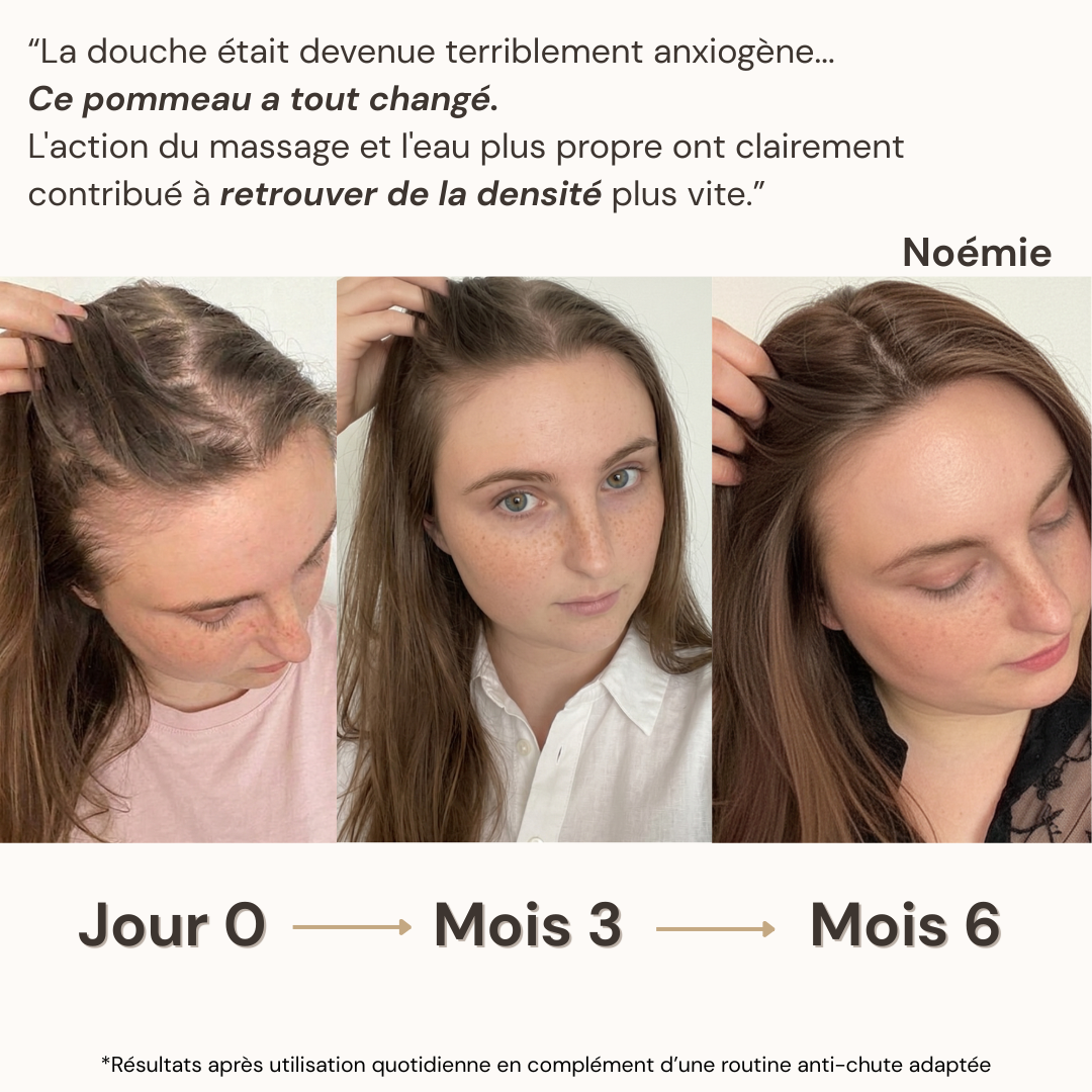 Pommeau de soin capillaire