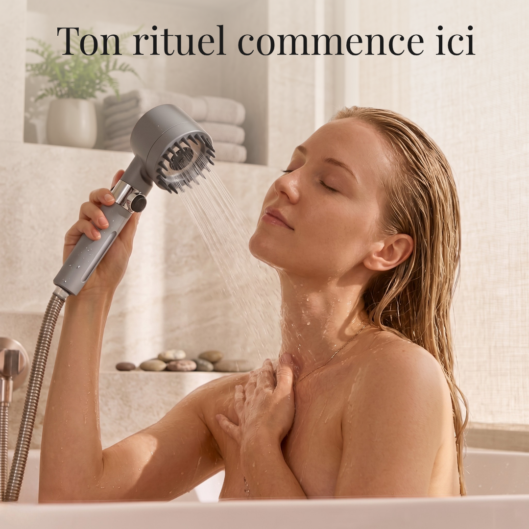 Pommeau de soin capillaire